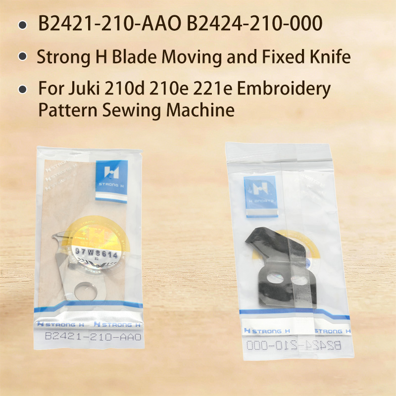 Embroidery Free Pattern - 1 قطعة B2421-210-AAO B2424-210-000 شفرة H