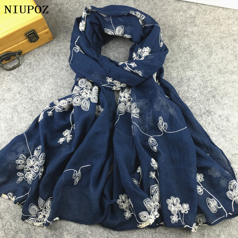 Embroidery Shawl - العديد من الألوان التطريز العرقي النساء