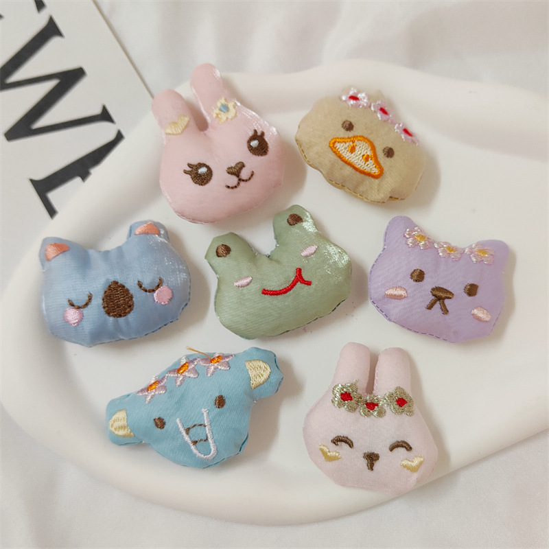 Embroidery Rabbit - 5 قطع جديدة مطرزة على شكل