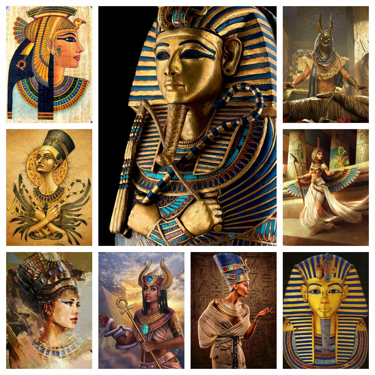 لوحة ماسية خماسية الأبعاد بتصم - مراجعة Embroidery In Egypt وسعره