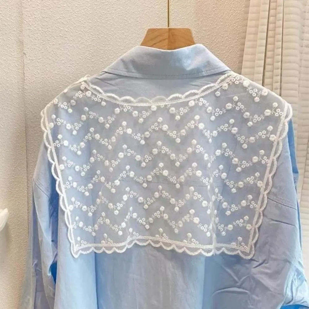 شال أنيق من الدانتيل المفرغ مع - مراجعة Embroidery Shawl وسعره