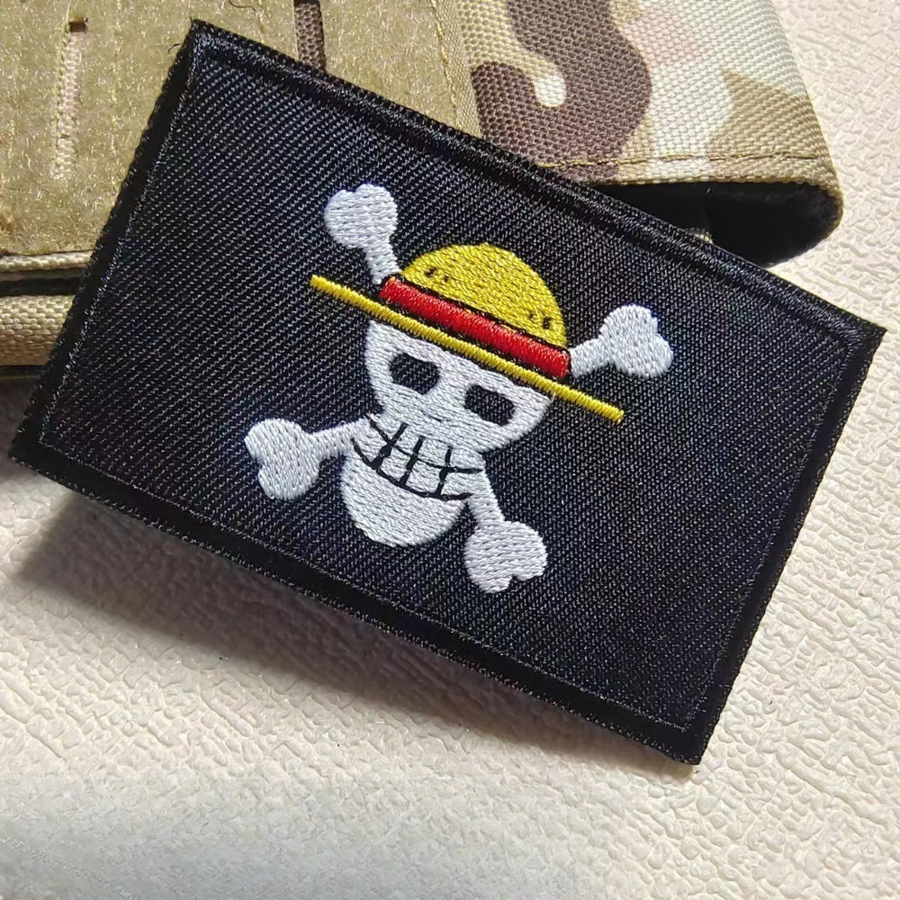 رقعة كرتونية من One Piece مطرز - مراجعة Embroidery Patches وسعره