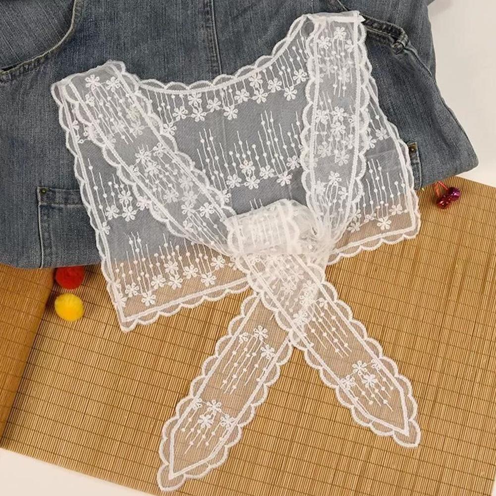شال دانتيل فرنسي للنساء، أنيق  - مراجعة Embroidery Shawl وسعره