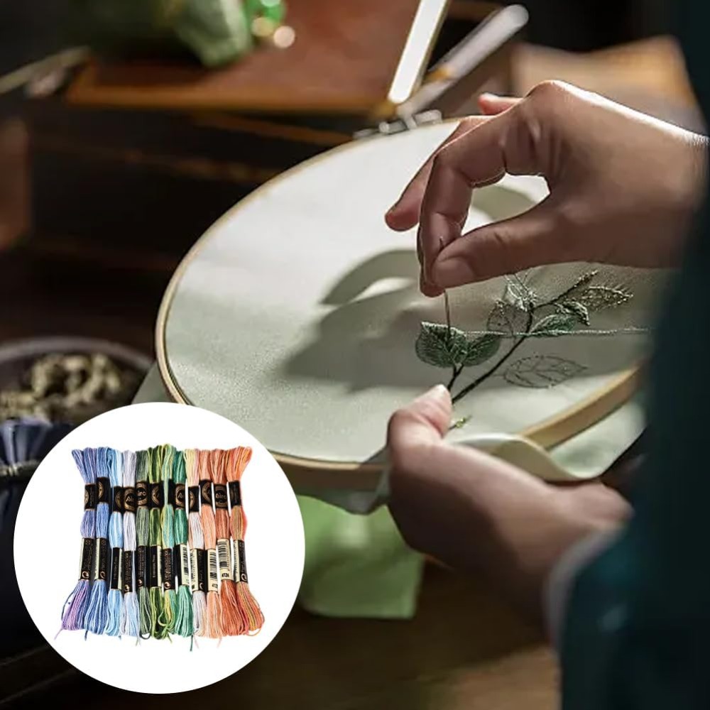 12 خيطًا، 105 ياردة، خيط تطريز - مراجعة Embroidery Computer وسعره
