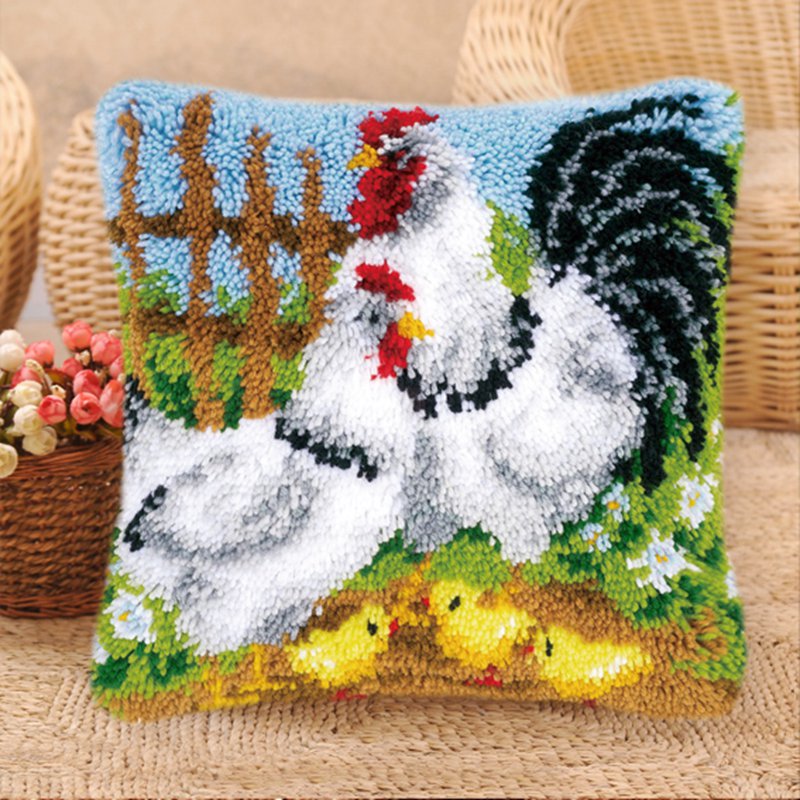 أطقم وسائد سميرنا بتصميمات حيو - مراجعة Embroidery Rabbit وسعره
