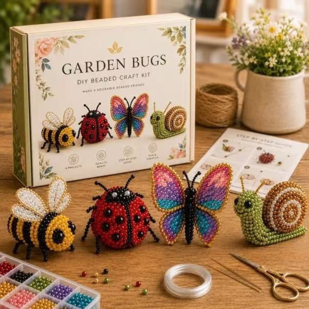 مجموعة تطريز الخرز اليدوية للح - مراجعة Embroidery For Beginners وسعره