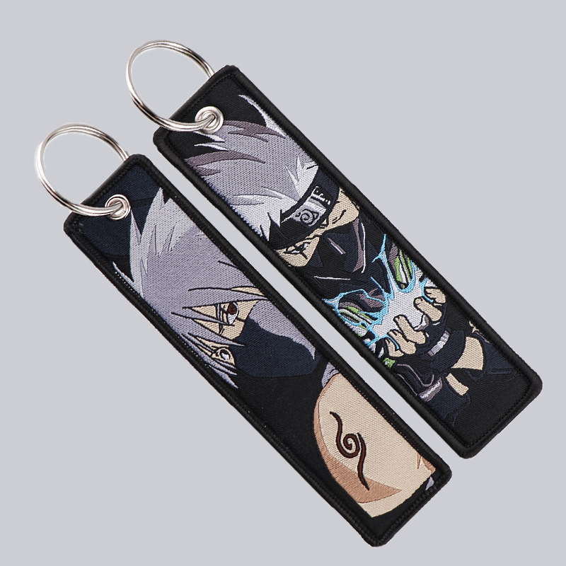 سلاسل مفاتيح مطرزة بتصميم أنمي - مراجعة Embroidery Keychain وسعره