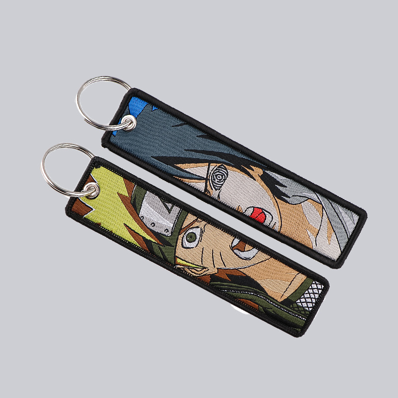 سلاسل مفاتيح مطرزة بتصميم أنمي - مراجعة Embroidery Keychain وسعره