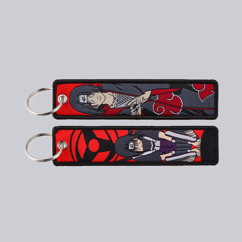 سلاسل مفاتيح مطرزة بتصميم أنمي - مراجعة Embroidery Keychain وسعره