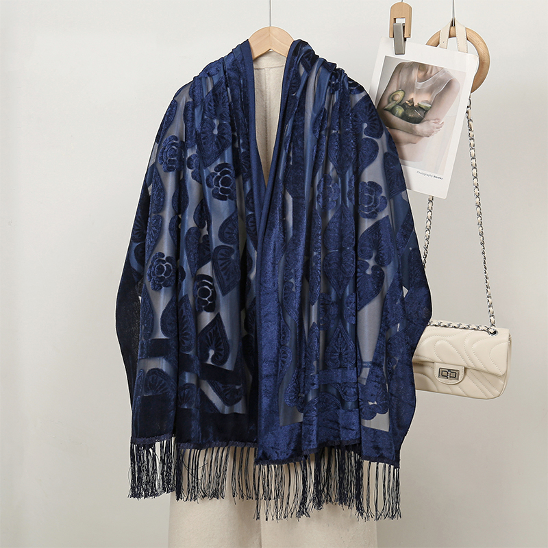2024 الفاخرة الحرير التطريز ال - مراجعة Embroidery Shawl وسعره
