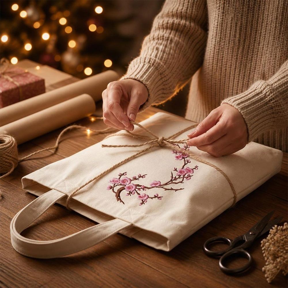 رقع زهرة الكرز القابلة للصق با - مراجعة Embroidery Patches وسعره