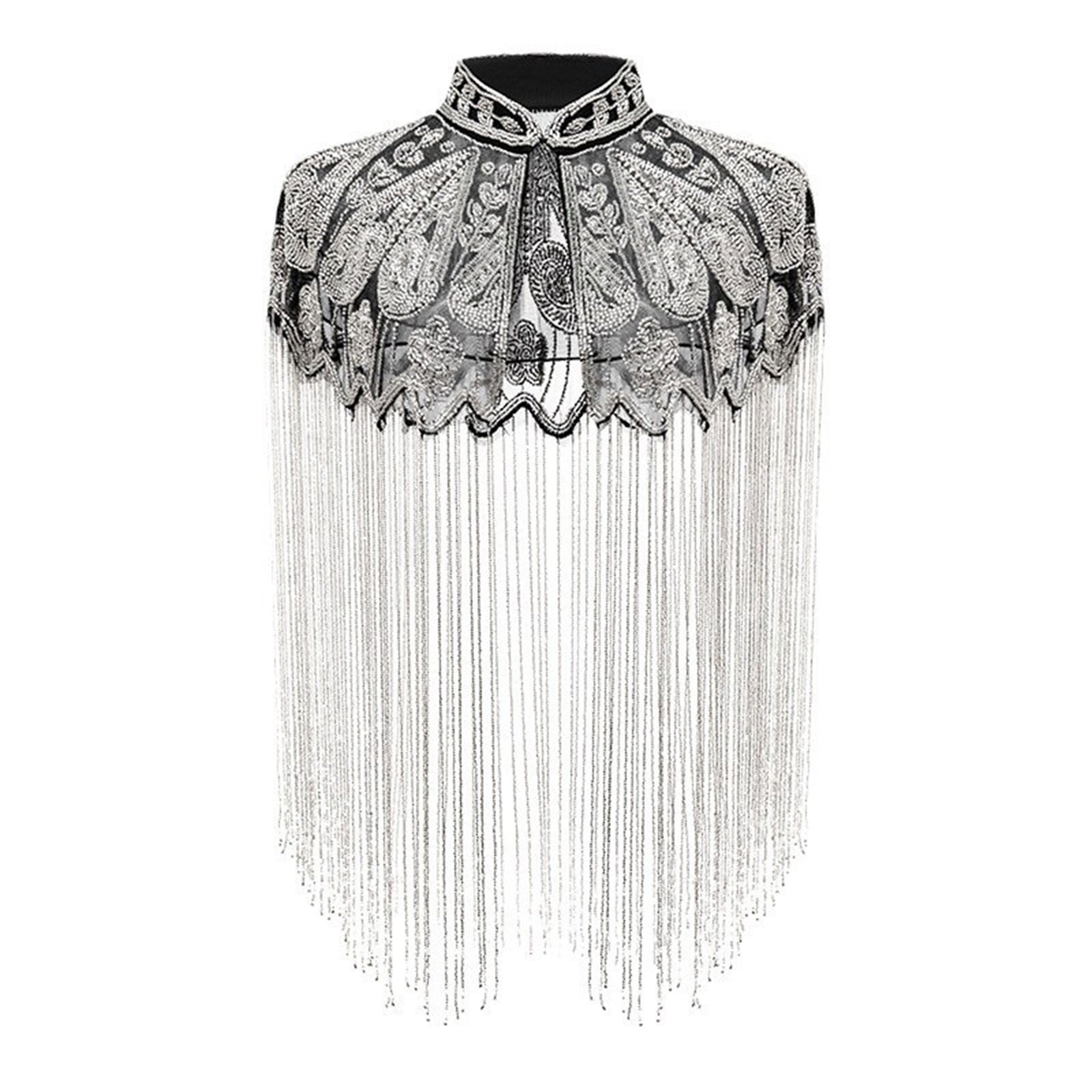 فساتين سهرة مطرزة بالترتر للنس - مراجعة Embroidery Shawl وسعره