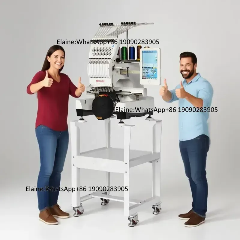 ماكينة تطريز صناعية رقمية عالي - مراجعة Embroidery Computer وسعره