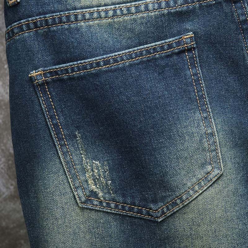 شورت جينز رجالي جديد بتصميم أو - مراجعة Embroidery Patches وسعره