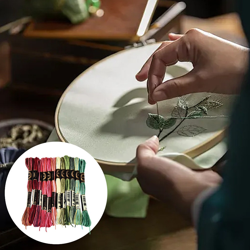 خيط تطريز بطول 105 ياردة، 6 طب - مراجعة Embroidery Floss وسعره