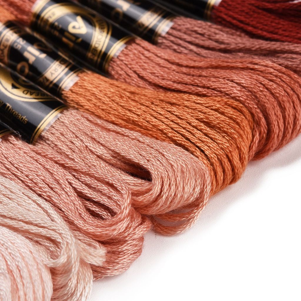 مجموعة من 8 بكرات خيوط تطريز ب - مراجعة Embroidery Floss وسعره